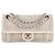 Borsa a patta Chanel Up In The Air in vitello traforato Bianco