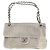 Borsa a patta Chanel Up In The Air in vitello traforato Bianco - vista 4