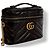 Borsa a mano Gucci Marmont Vanity Mini Nera Nero - vista 17