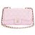 Mademoiselle Chanel Classic Flap Bag Small Rosa aus Lammleder Pink