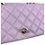 Mademoiselle Chanel Classic Flap Bag Small Rosa aus Lammleder Pink - Ansicht 10