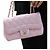 Mademoiselle Chanel Classic Flap Bag Small Rosa aus Lammleder Pink - Ansicht 2