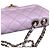 Mademoiselle Chanel Classic Flap Bag Small Rosa aus Lammleder Pink - Ansicht 7