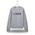 LOEWE grauer Baumwoll-Sweatshirt mit gesticktem Logo Blau - Ansicht 14