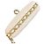 Borsa hobo Chanel CC Chain Around in lambskin matelassé Bianco - vista 11