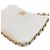 Borsa hobo Chanel CC Chain Around in lambskin matelassé Bianco - vista 12