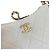 Borsa hobo Chanel CC Chain Around in lambskin matelassé Bianco - vista 13