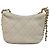 Borsa hobo Chanel CC Chain Around in lambskin matelassé Bianco - vista 14