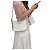 Borsa hobo Chanel CC Chain Around in lambskin matelassé Bianco - vista 3