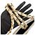 Borsa hobo Chanel CC Chain Around in lambskin matelassé Bianco - vista 4