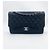 Timeless Bolso Chanel medium flap clásico en piel caviar negra Negro - vista 4
