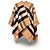 Sciarpa Burberry Reversible Check Lana Beige Monogramma - vista 15