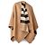 Sciarpa Burberry Reversible Check Lana Beige Monogramma - vista 16