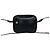 Mini borsa a tracolla in pelle Gucci Old GG Logo Hardware Nero