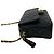 Borsa a tracolla Chanel Matelassé in pelle d'agnello nera Nero - vista 5