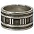 Tiffany & Co Anello Tiffany Atlas Wide Band Argento - vista 4
