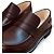 Mocassini in pelle Loewe Marrone scuro - vista 10