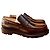Mocassini in pelle Loewe Marrone scuro - vista 16