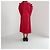 Simone Rocha Fall 2018 Runway Trench Coat de algodón con revestimiento de hoja UK6 Roja - vista 14