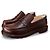 Mocassini Loewe in pelle marrone Marrone scuro - vista 11
