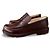Mocassini Loewe in pelle marrone Marrone scuro - vista 2