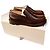 Mocassini Loewe in pelle marrone Marrone scuro - vista 20