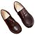 Mocassini Loewe in pelle marrone Marrone scuro - vista 3