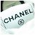 Baskets en cuir daim Chanel COCO Mark Noir Blanc - vue 10