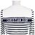 Top de punto Christian Dior CAPRI Blanco Azul marino - vista 5