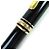 Stylo plume Montblanc Meisterstück Au585 Noir - vue 7