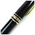Stylo plume Montblanc Meisterstück Au585 Noir - vue 8
