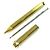 Penna a sfera Cartier Trinity Stripe D'oro - vista 3
