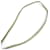 Hermès Clochette Leather Necklace Green  - view 5