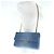 Borsa a tracolla Chanel Matrasse 25 Denim Blu - vista 10