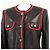 Chaqueta Gucci de piel de cordero Negro - vista 2