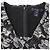 Vestido Louis Vuitton 2023AW Botanical Flower 100% Silk Negro Multicolor - vista 11
