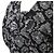 Vestido Louis Vuitton 2023AW Botanical Flower 100% Silk Negro Multicolor - vista 3