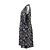 Vestido Louis Vuitton 2023AW Botanical Flower 100% Silk Negro Multicolor - vista 4
