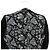 Vestido Louis Vuitton 2023AW Botanical Flower 100% Silk Negro Multicolor - vista 7