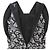 Vestido Louis Vuitton 2023AW Botanical Flower 100% Silk Negro Multicolor - vista 8