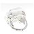 Anello Chanel Camellia Large in Oro Bianco e Diamanti - vista 3