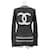 Chanel COCO Mark Kaschmirpullover Braun Schwarz  - Ansicht 1