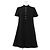 Gucci GG Interlocking Tweed-Kleid Schwarz