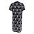 Vestido de algodón Hermès La Promenade du Matin 34 Negro - vista 3