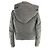 Rick Owens Blouson Cotton Nylon Jacket Verde Caqui - vista 3