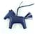 Hermès Rodeo Charm Touch MM Charm Bleu  - vue 4