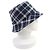 Dior Oblique Bucket Hat mit Karomuster Blau Marineblau - Ansicht 3