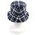 Dior Oblique Bucket Hat mit Karomuster Blau Marineblau - Ansicht 4