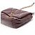 Borsa Chanel 19 Flap Bag Medium in pelle lucida Marrone Bordò Cioccolato Marrone scuro - vista 7