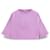 Cropped Loewe Anagram Morada de Algodón Púrpura  - vista 1